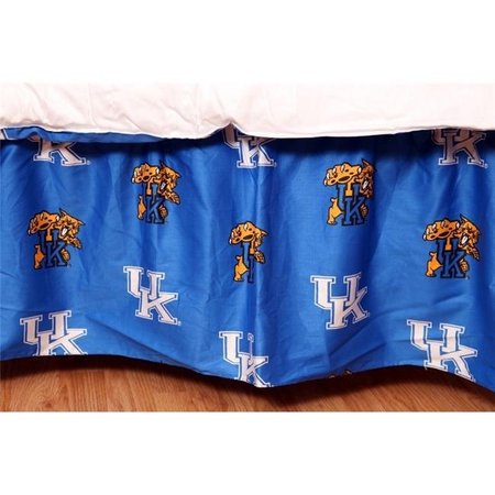 COLLEGE COVERS College Covers KENDRFL Kentucky Printed Dust Ruffle Full KENDRFL